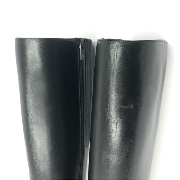 NEW Christian Louboutin Condora Botta 85 Black Knee High Pointed Toe Boots 37 - Picture 7 of 10